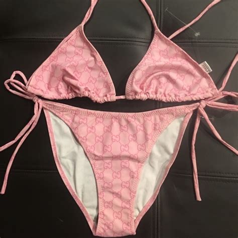 cheap gucci bathing suits|gucci flower bikini.